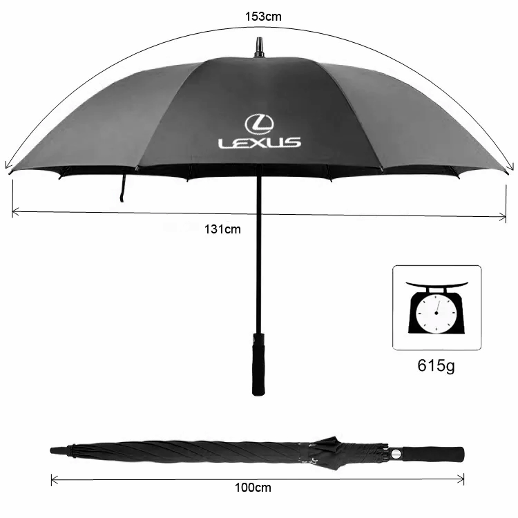 impressão de guarda-chuva de golfe personalizado