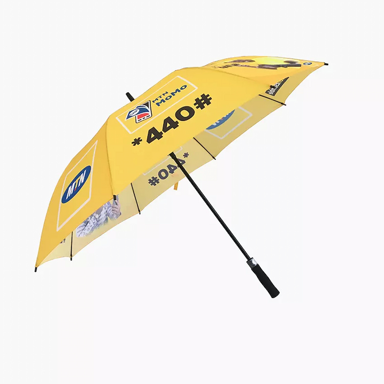 Guarda-chuva de golfe personalizado para impressão de uma camada reta guarda-chuva promocional

