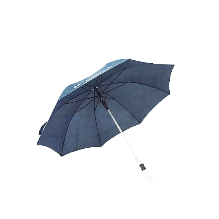Guarda-chuva de golfe com padrão personalizado promocional alça reta abertura automática

