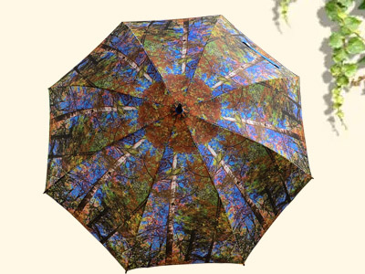 Abrace a beleza da natureza com nossos guarda-chuvas estampados